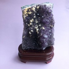 Интерьерный камень, сталактит аметиста