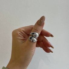 Кольцо объемное, 17 мм, универсальный размер