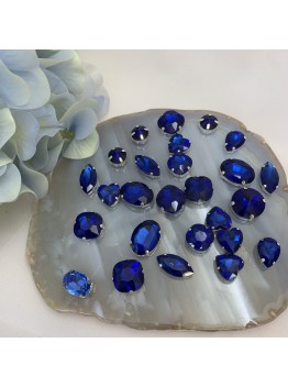Набор пришивных кристаллов (синий)