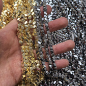 Гематит "Грани mini", 3.10*3 мм, нить