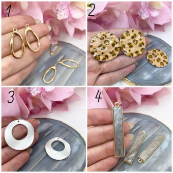 Подвеска ювелирная, разные формы