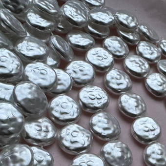 Жемчуг Майорка, "Таблетка", 20*4 мм, штука