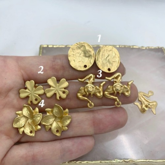 Швензы, Итальянская фурнитура, позолота 24К