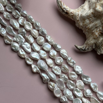 Жемчуг мятый 8-15 мм, штука