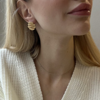 Серьги, производство Италия