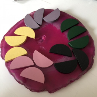 Деревянная бусина, 30*15мм.