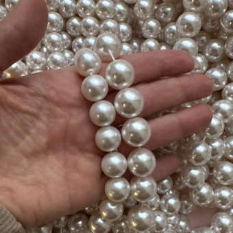 Жемчуг Майорка, круглый, 14/16 мм, штука