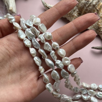 Жемчуг мятый 8-15 мм, штука